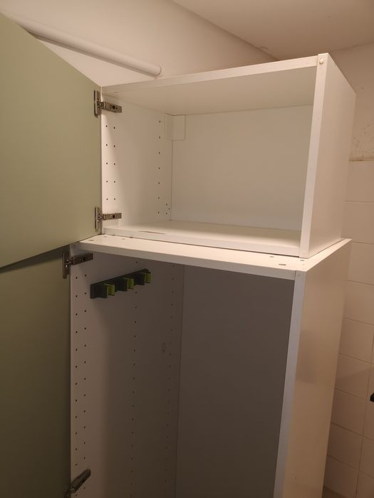 Armário portas verdes ikea