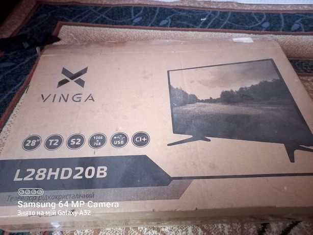 Продам телевізор плазмовий 

Vinga L28HD20B на 28 дюймів, в ідеальному