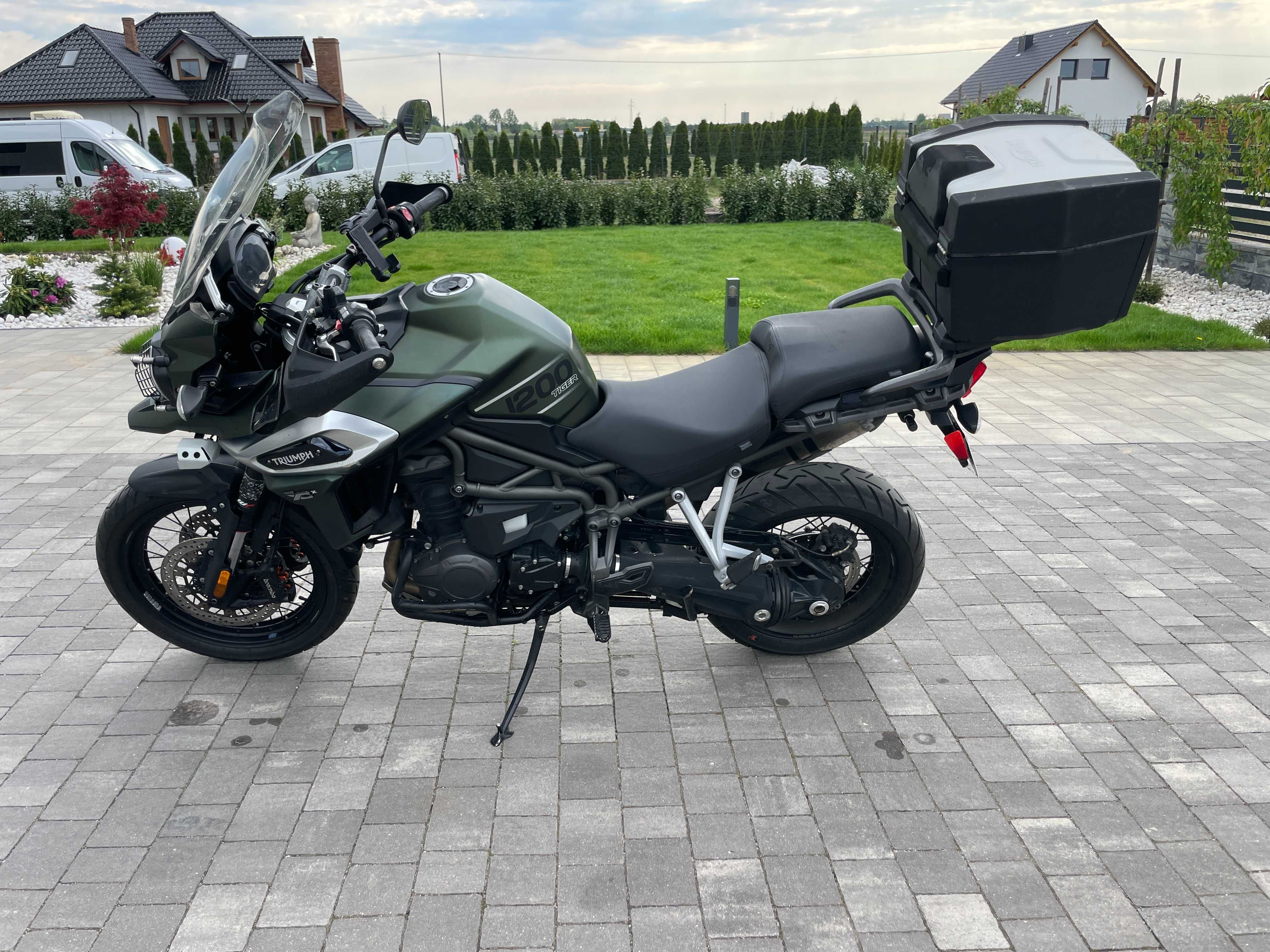 Triumph Tiger 1200 XCX po serwisie , po liftingu , przebieg 24 tys. km