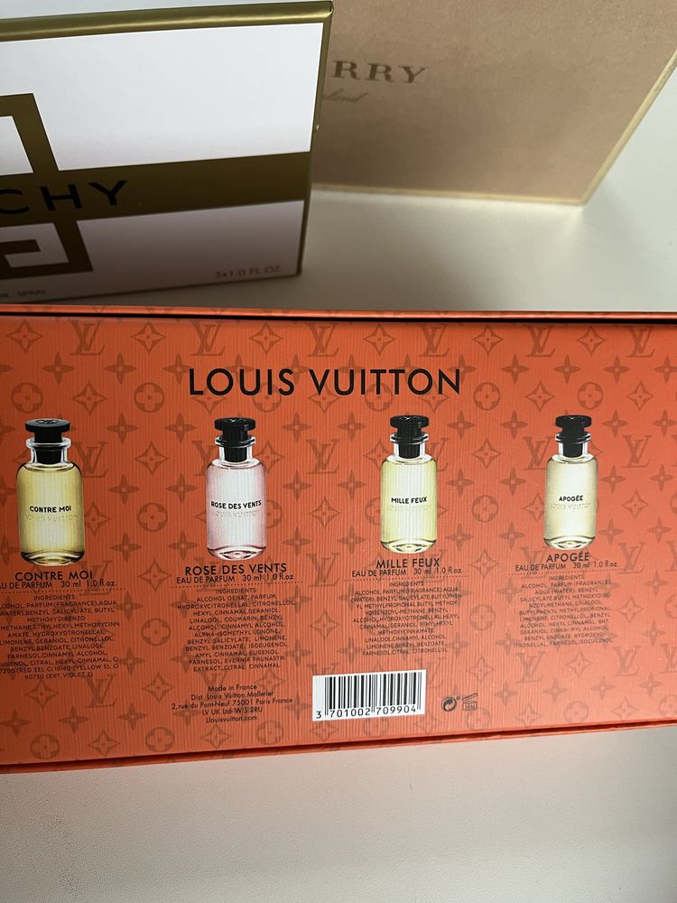 Louis Vuitton 4 по 30 ml - подарунковий набір