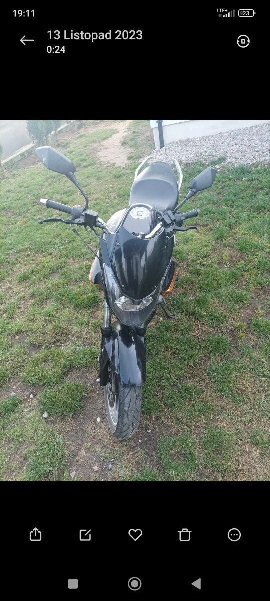 Motocykl JUNAK 125 RS