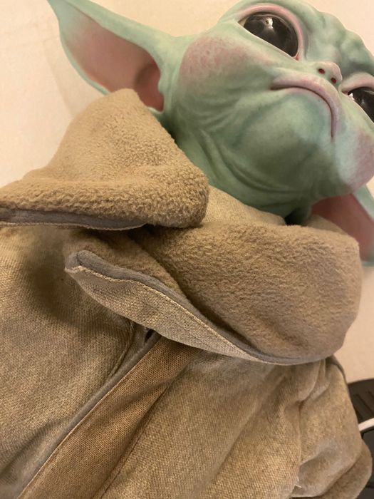RARO! Action Figure Baby Yoda - versão colecionador - Escala Real