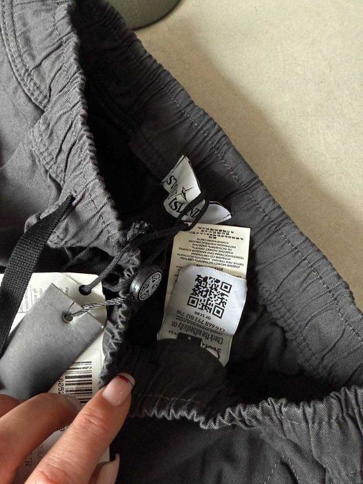 Штани карго Stone Island антрацит