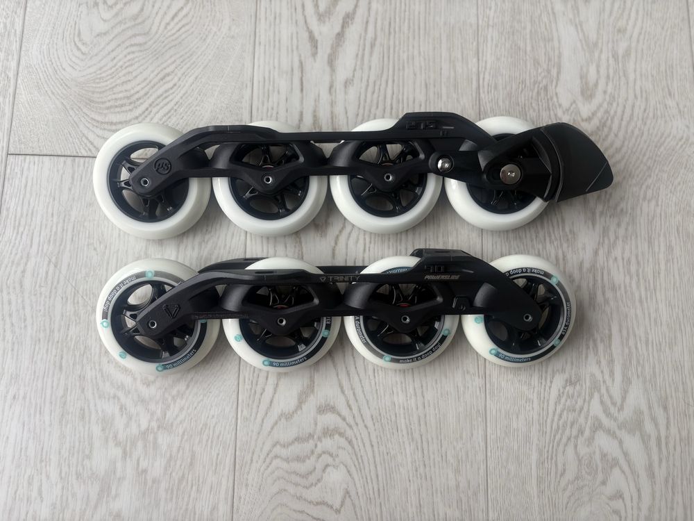 Szyny do rolek Powerslide Elite Casted 4W 4x90mm