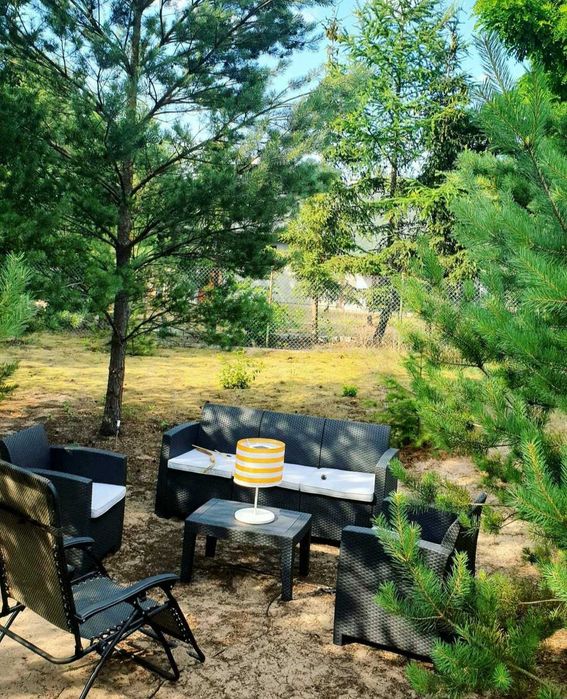 Piekny dom nad jeziorem z kominkiem 145m2, 4 sypialnie, ogród iglasty