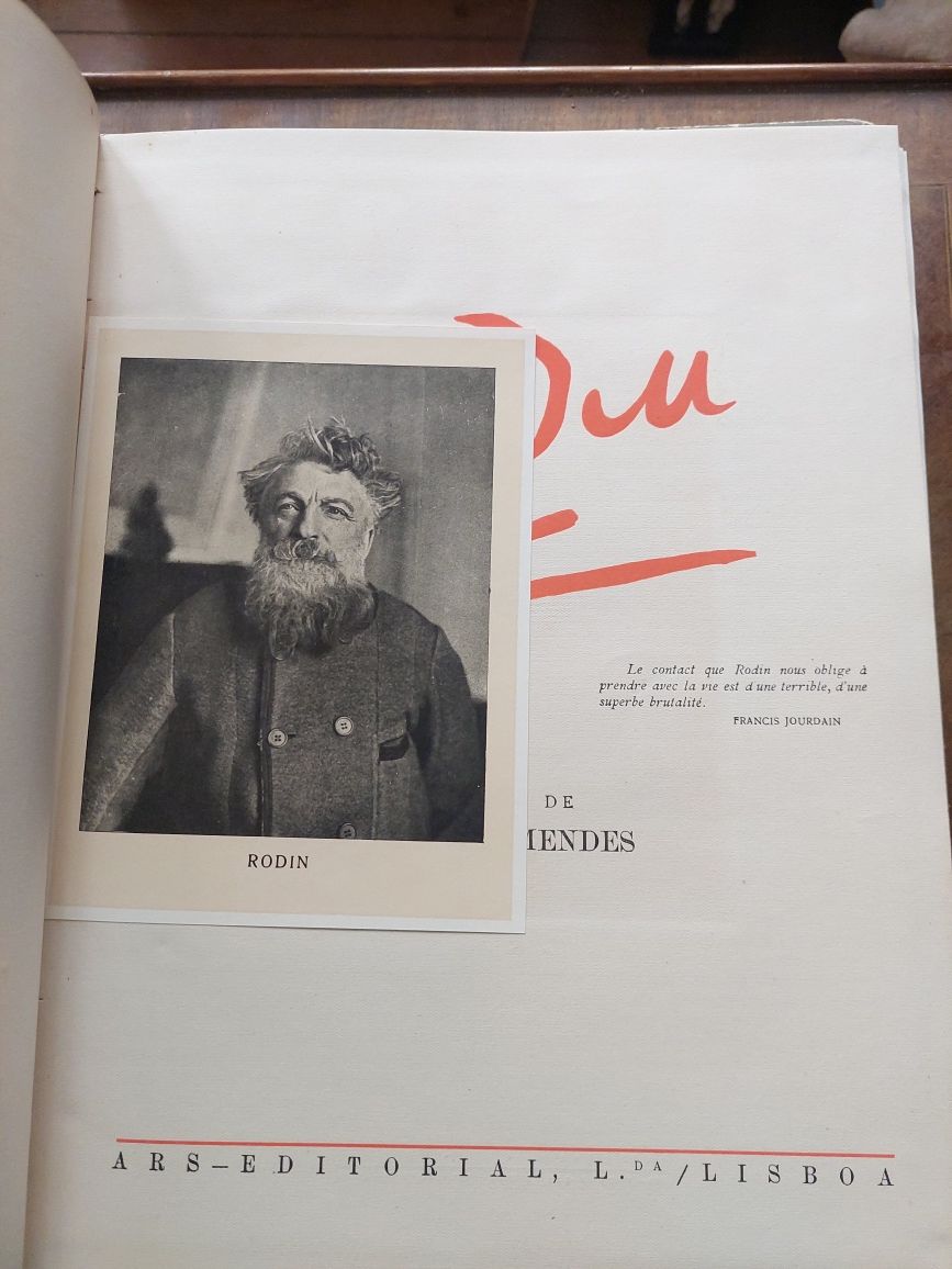 Livro Rodin  de Manuel Mendes