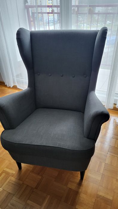 Fotel IKEA STRANDMON, stan bardzo dobry