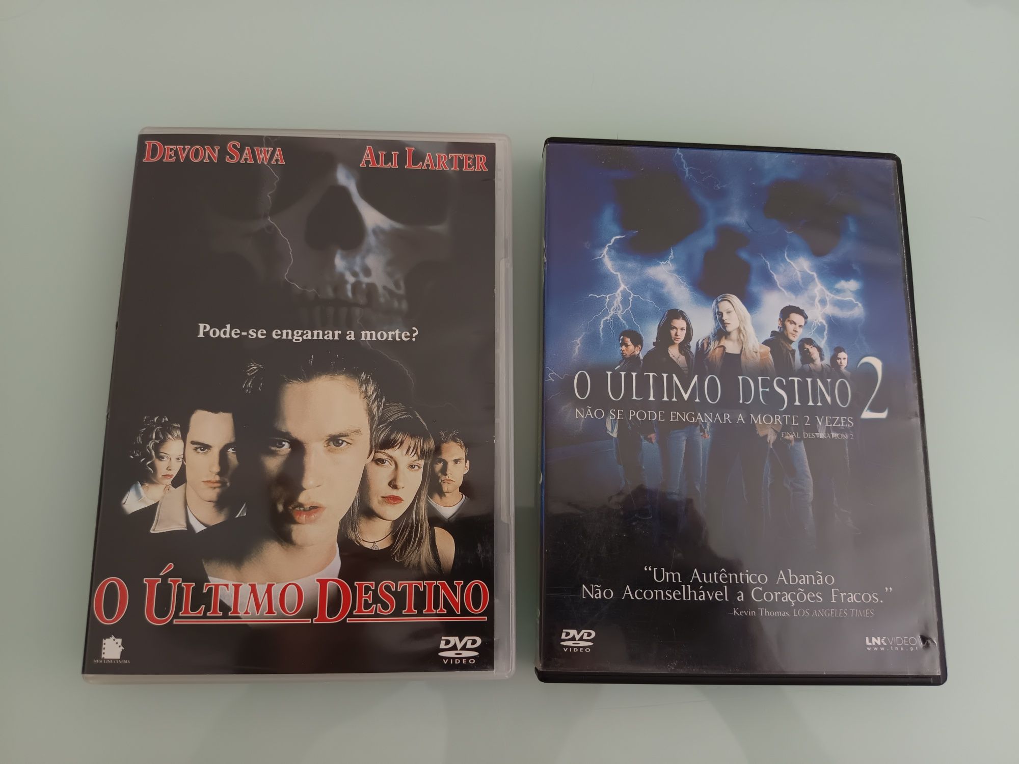 DVDs pack último destinos 1 e 2
