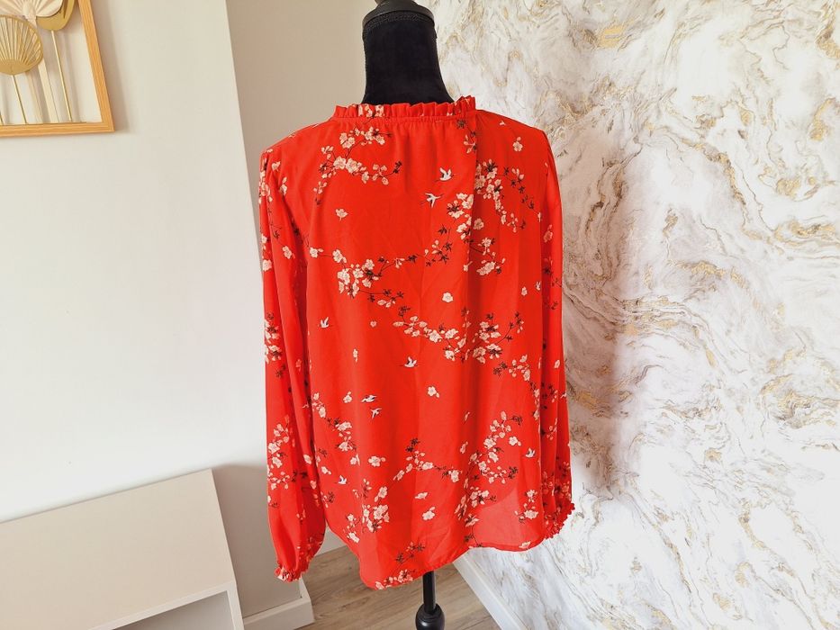 Bluzka koszula w kwiaty VaVite flowers boho romantyczna casual