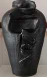 jarra ceramica negra