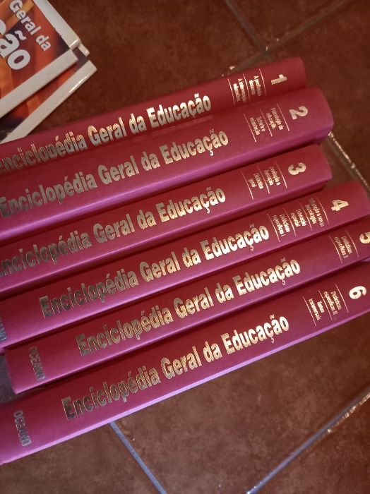 Enciclopédia Geral da Educação - 6 volumes