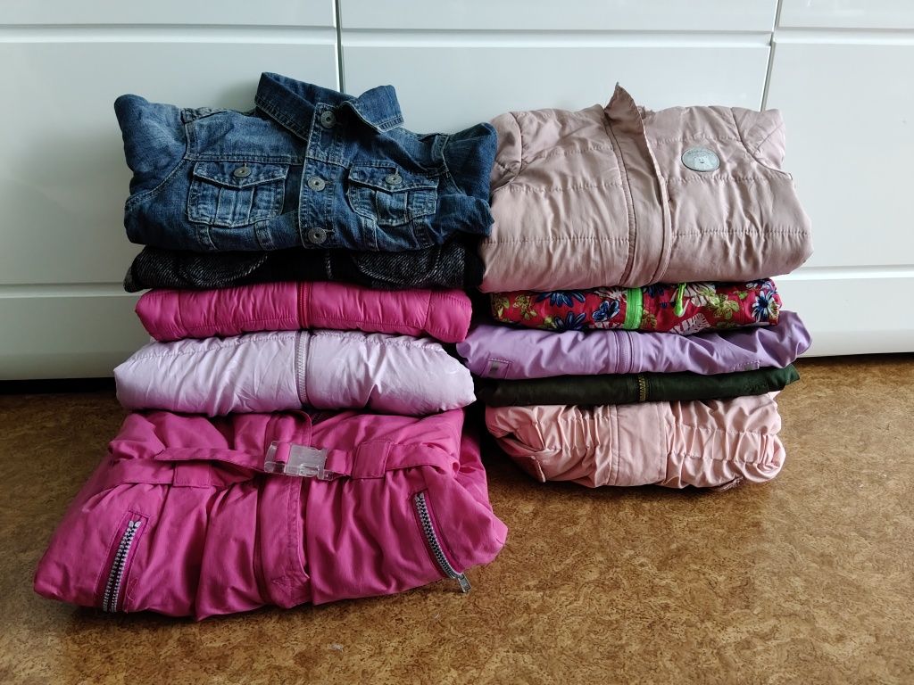 Paczka kurtek dziewczęcych