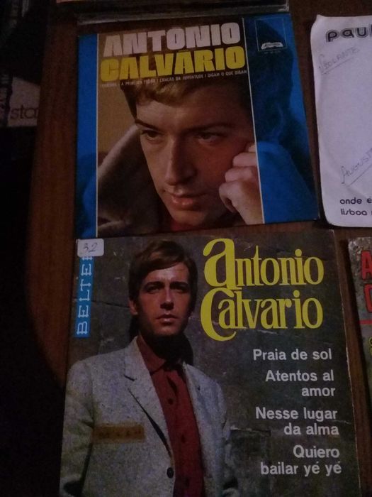 Música portuguesa variada.singles,CD, lp