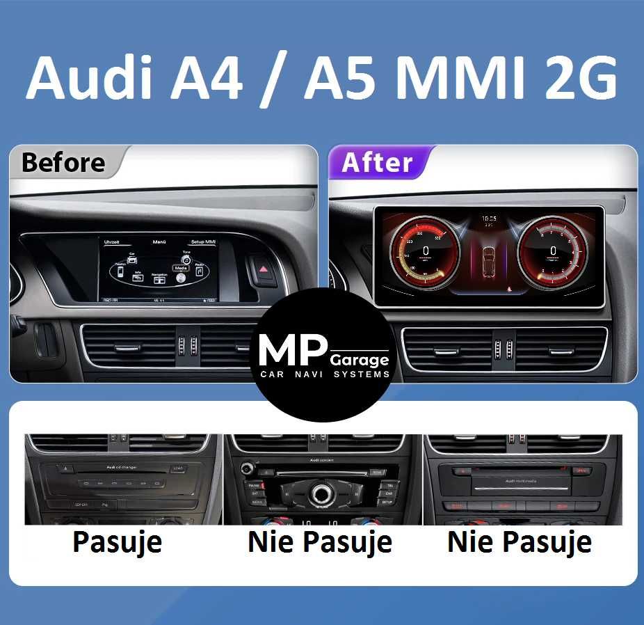 Stacja Multimedialna Audi A4/A5 MMI 2G CarPlay/AA Snapdragon Montaż