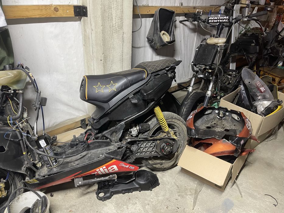 Aprilia sr 50 gen 3 недострой