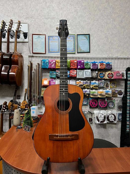 (1934) Гитара Акустическая Ленинградка с Пластиковой Декой Эксклюзив