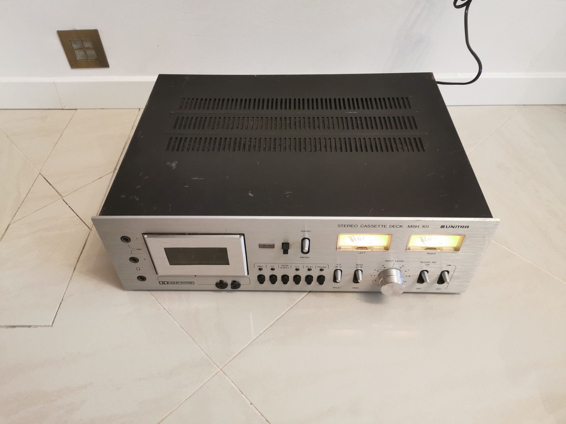 Magnetofon Unitra Diora MSH-101 Ładny