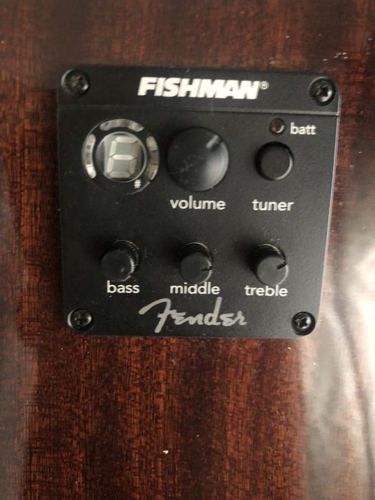 Viola fender com case como nova, pouquissimo uso.