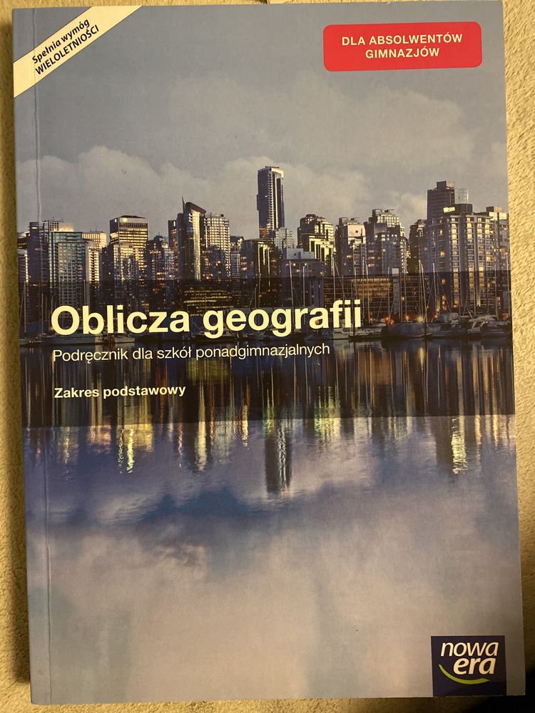 Oblicza geografii - NOWA ERA - podręcznik dla szkół ponadgimnazjalnych