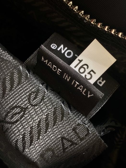 PRADA Re-Nylon Messenger Bag Black