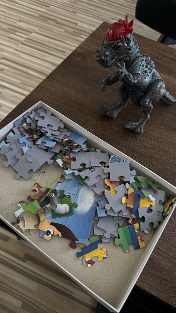 Puzzle psi patrol kompletne 5+ 100 gratis dinozaur