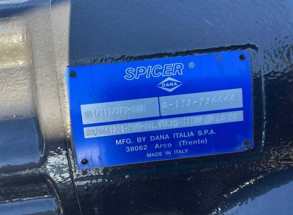 Dana Spicer 311/112/373 (Yanmar) Most tylny do Ładowarek Yanmar V12