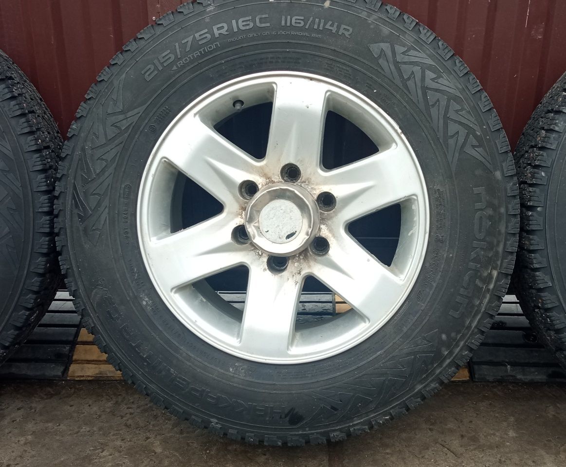 Диски титани легкосплавні колеса R16 C 16C 6×139,7 TOYOTA HILUX