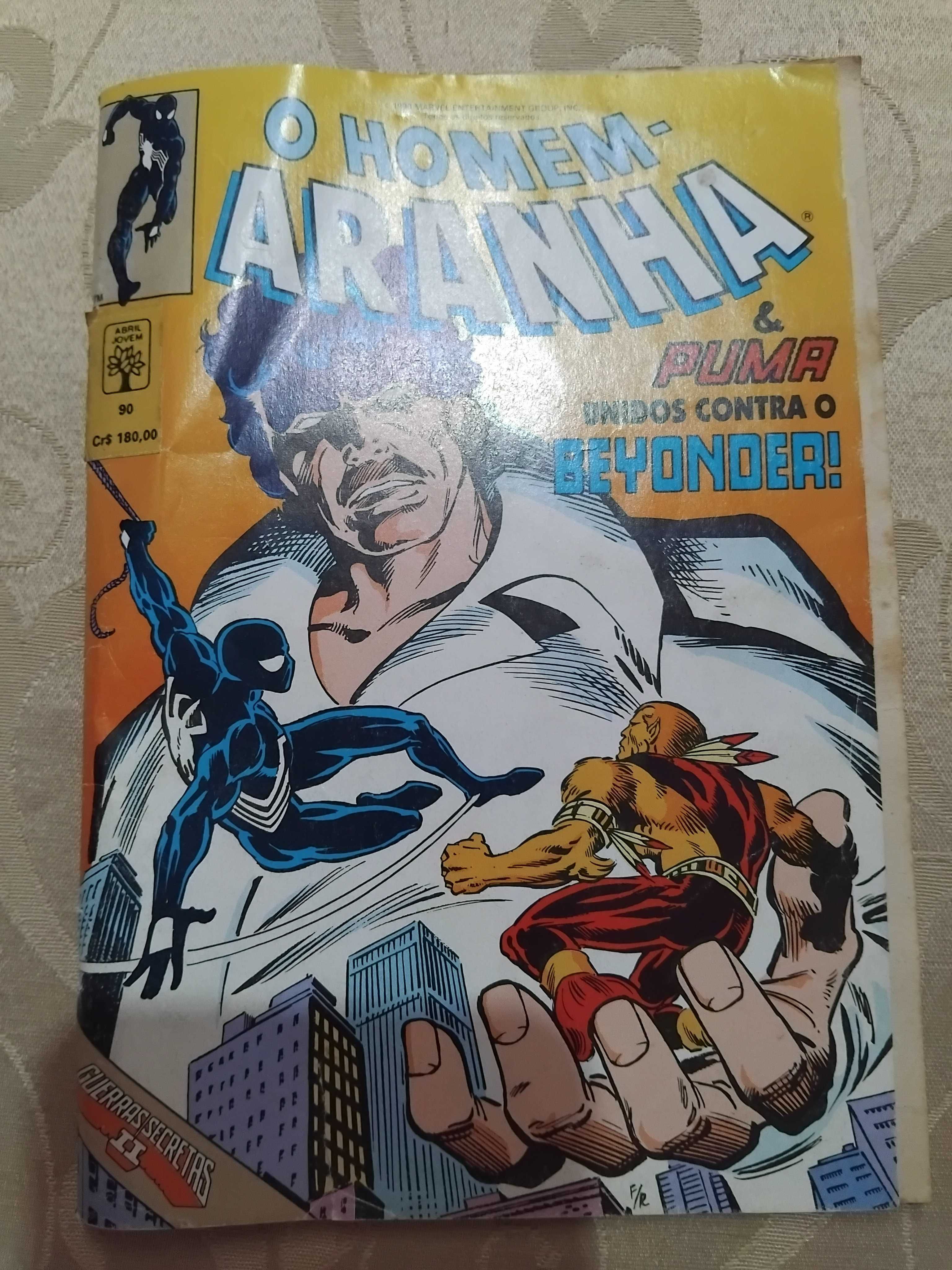 Livro Banda Desenhada Homem Aranha