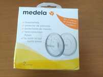 Protetor de mamilo Medela e discos Nuk