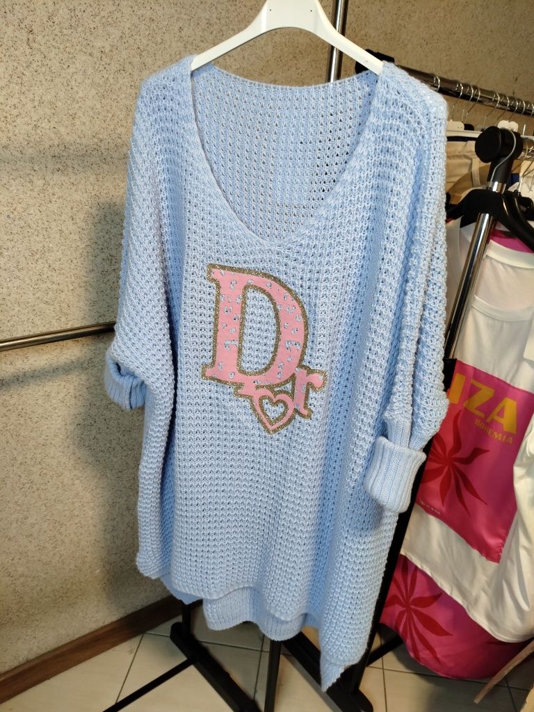 Hit ! Sweter o grubszym splocie Dor