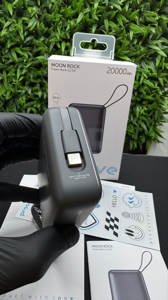 Портативная Батарея Proove Moon Rock 22.5W 20000mAh