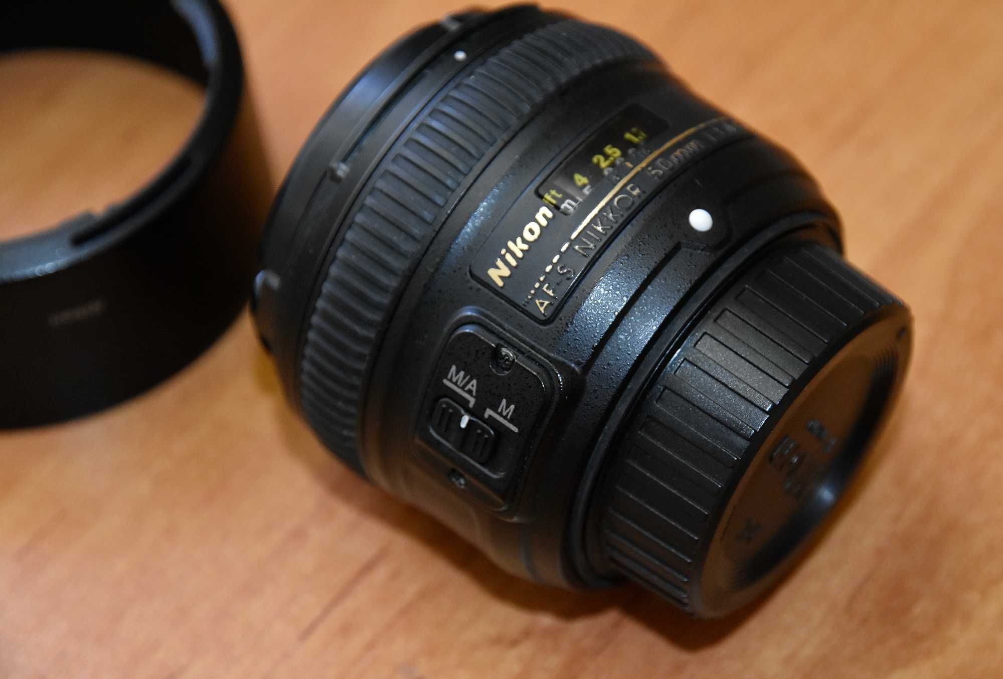 Объектив Nikon AF-S Nikkor 50mm 1:1.8G SWM Aspherical