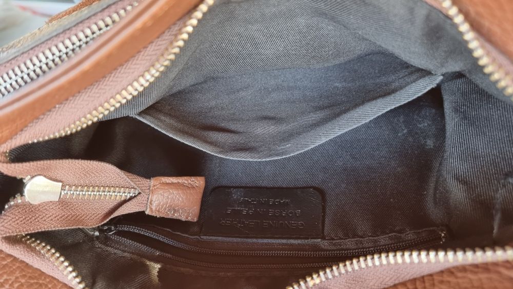 Torebka skórzana, włoska, Marco Mazzini