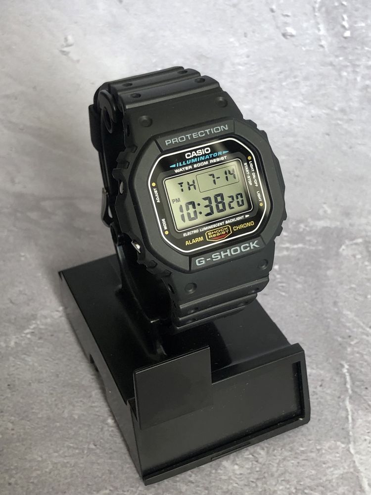 Casio DW-5600E-1V G-Shock Часы касио годинник тактичний протиударний