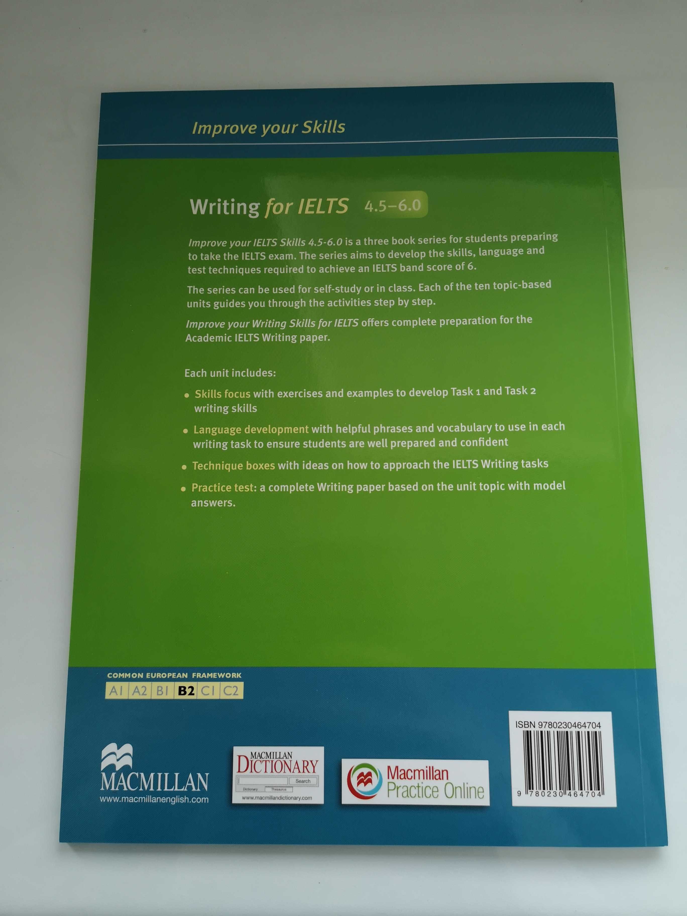 Writing for IELTS 4.5-6.0 wydawnictwa Macmillan BEZ KLUCZA