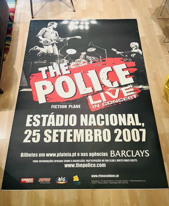 Cartaz The Police Live  in concert
