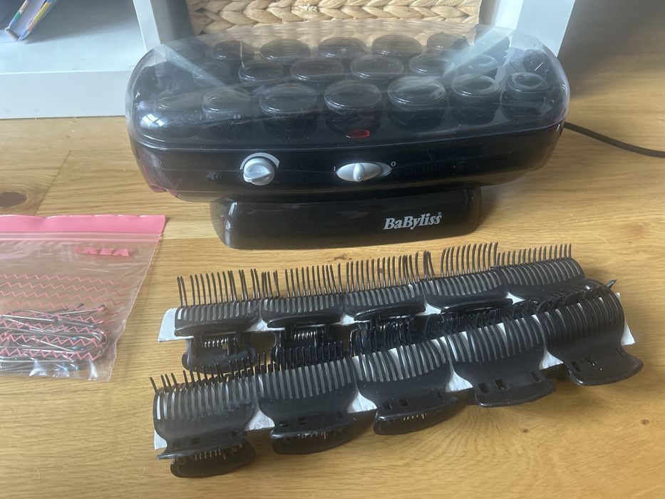 Termoloki Babyliss welurowe 3035BU