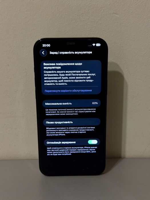 Apple IPhone 12 pro max 512 GB 63%