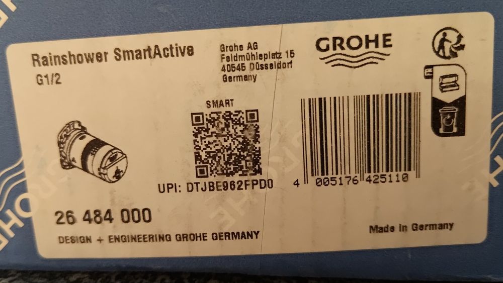 Grohe Rainshower SmartActive