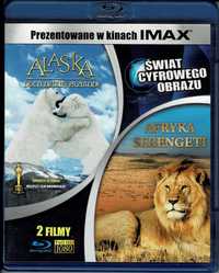 Alaska Duch dzikiej przyrody, Afryka Serengeti Blu ray PL