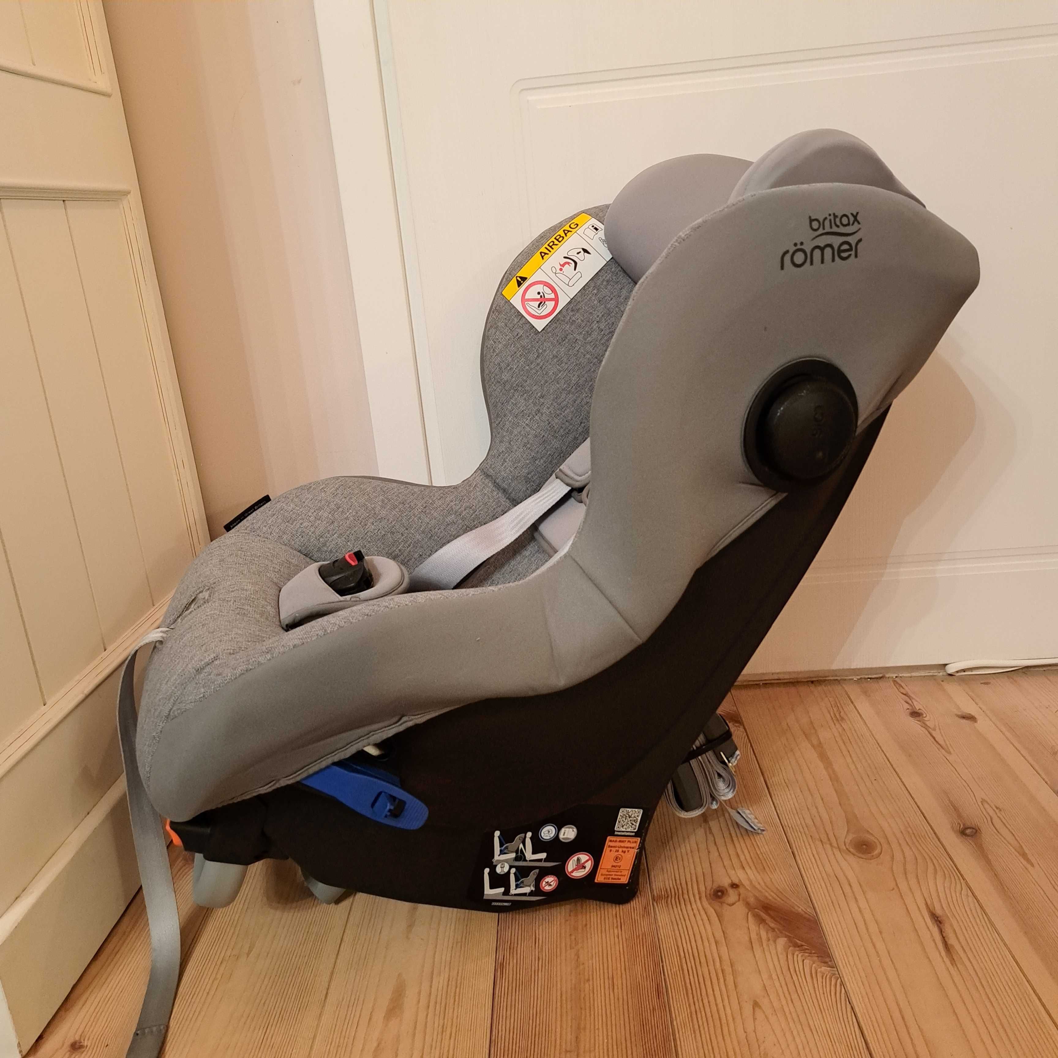 Britax Max Way plus 9-25 kg  RWF. Testy ADAC i PLUS !