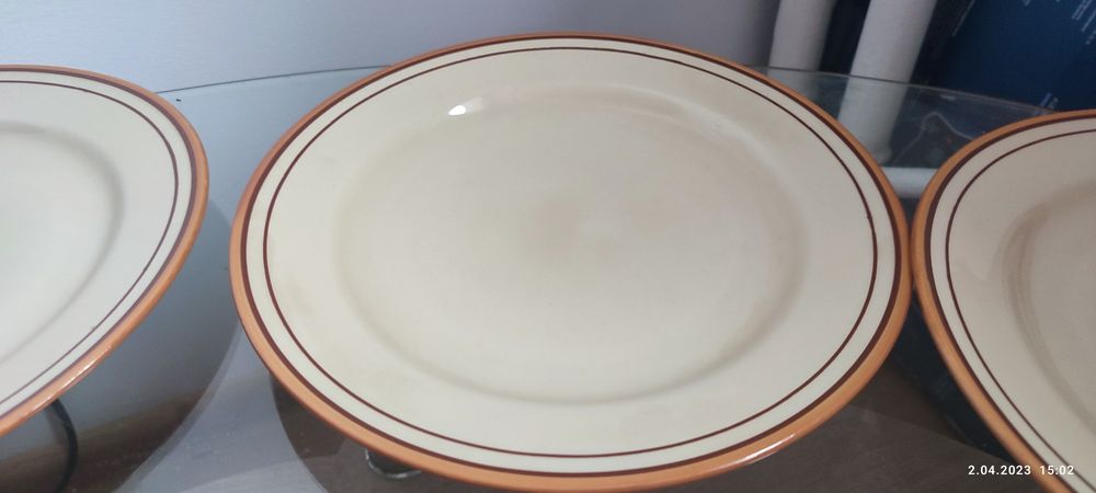 Talerze płaskie Tułowice 24,2cm.6szt.PRL.Na terenie W-wa mogę podrzuci