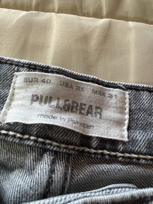 Calças de ganga cinza Pull&Bear Slim - em ótimo estado