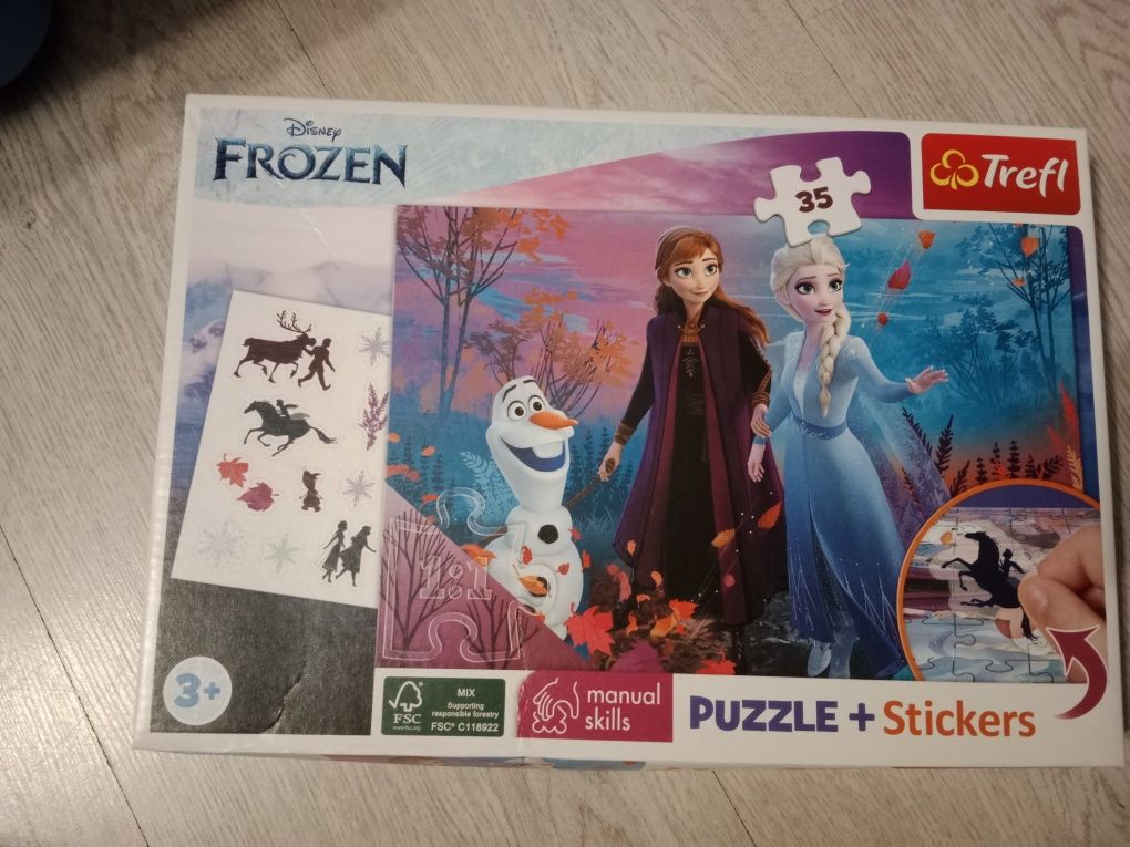 Puzzle aż 35 elementów wiek 3+