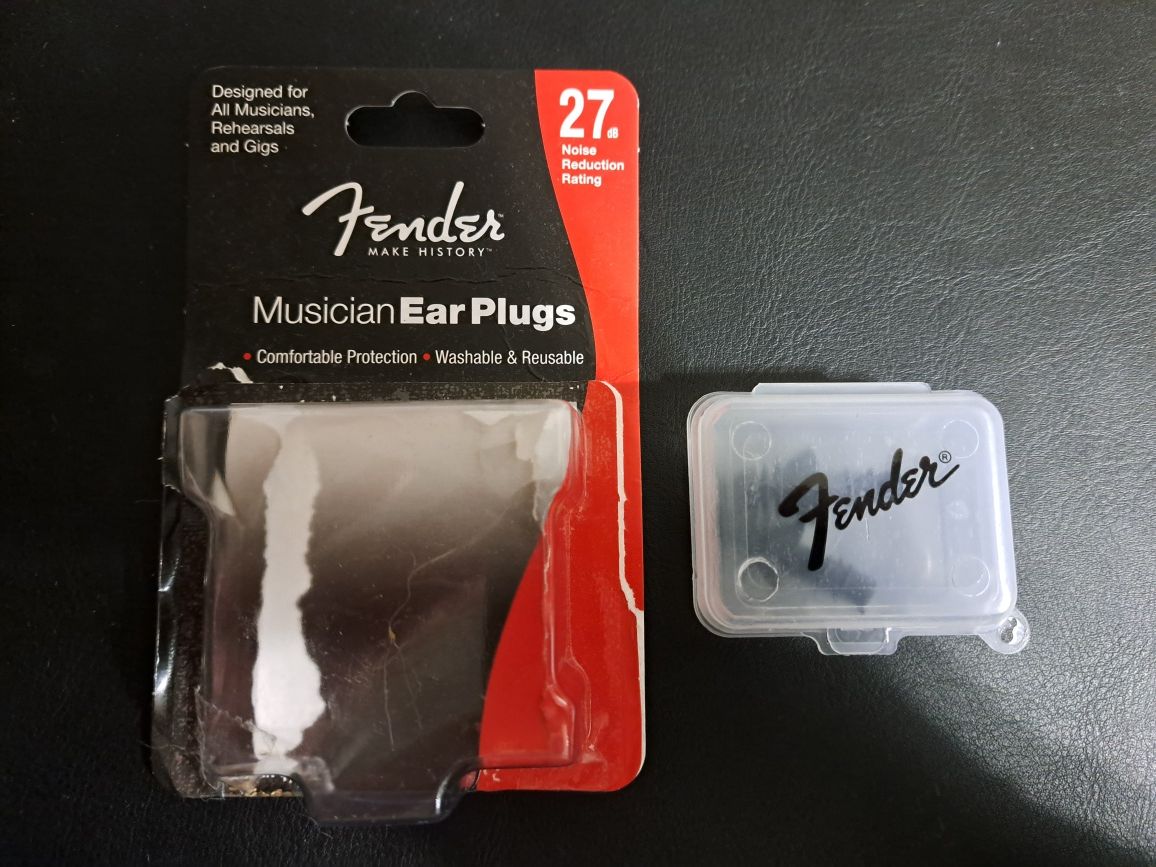 Fender tampões de ouvidos ear plugs reutilizáveis 27db