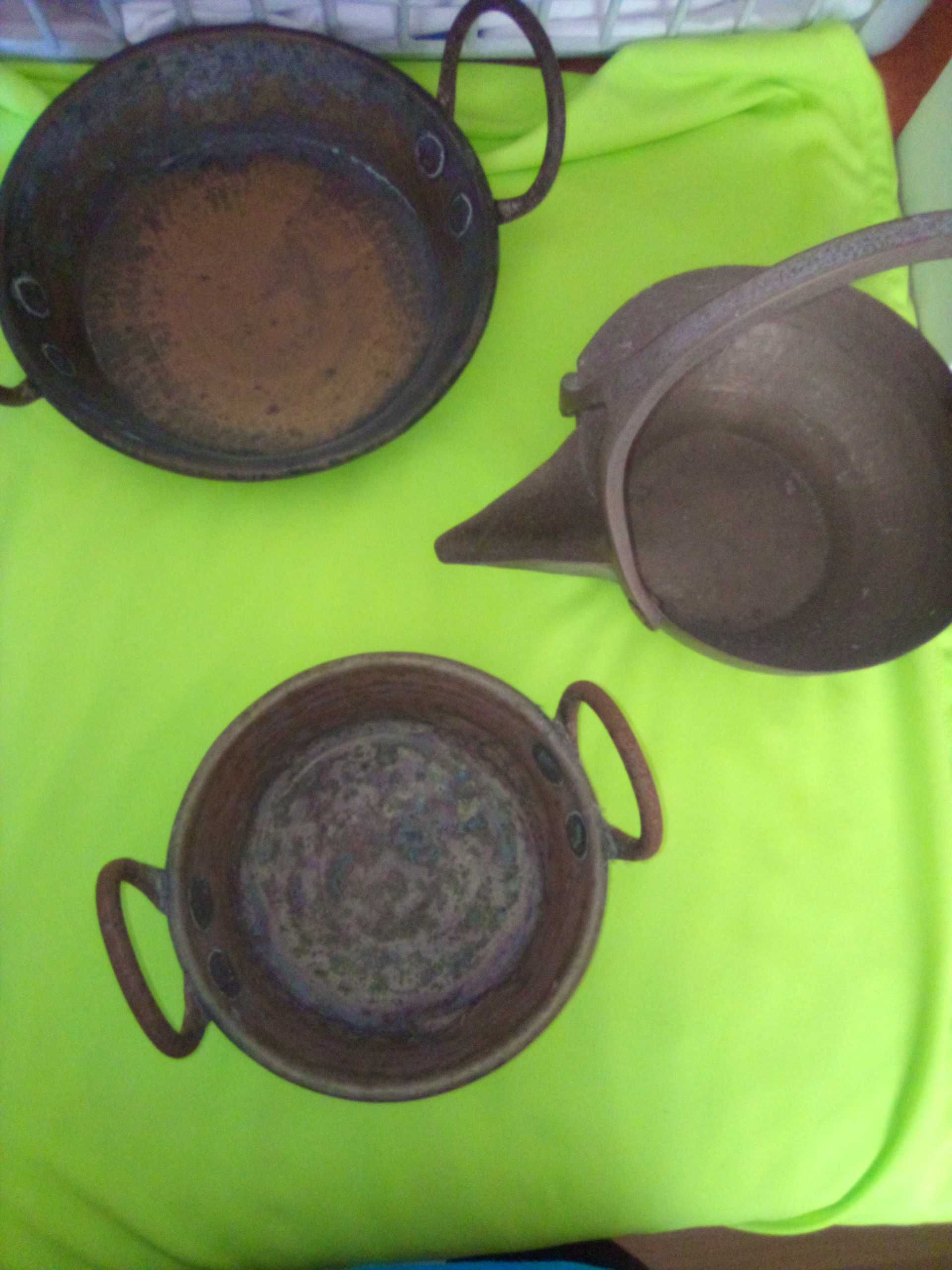 artigos en cobre/bronse/estanho