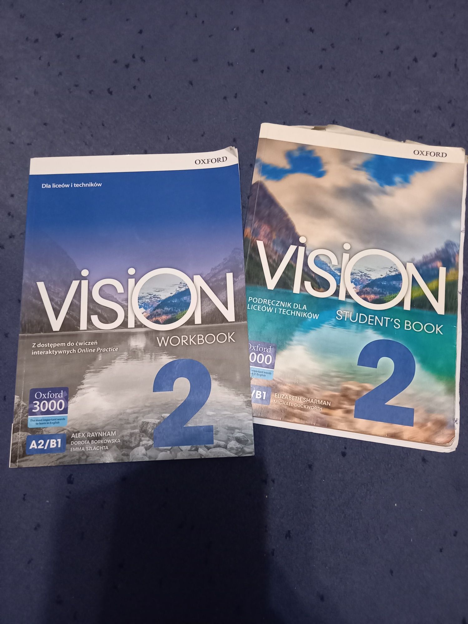 Vision Student's Book 2., podręcznik I ćwiczenia.
