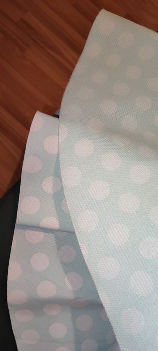 Spódniczka turkusowa w groszki , Anbor