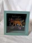 Skarbonka Przestrzenna Sass & Belle Leopard Money Box