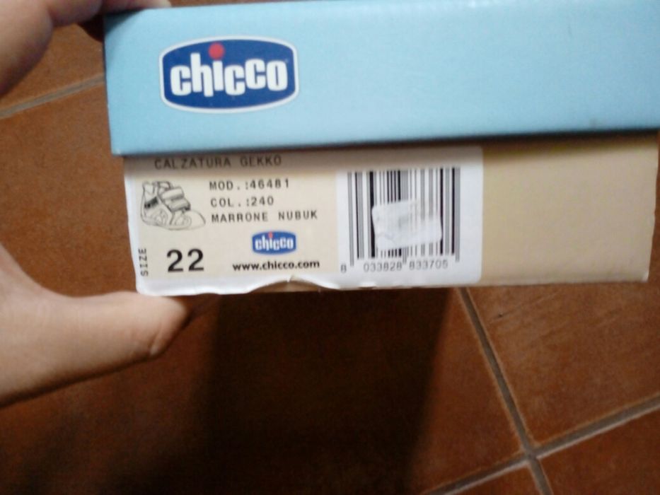 Sapato/bota Chicco 22 bom estado